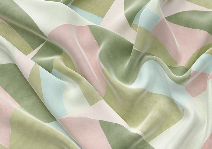 Varadero Velvet, Avocado - Twist&Fit Roman Blind - Image 4